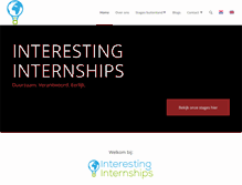 Tablet Screenshot of interestinginternships.com